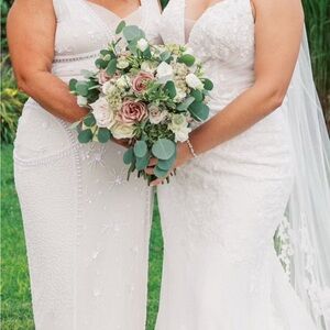 Elegant Biscotti (light cream) Dress mother of the bride